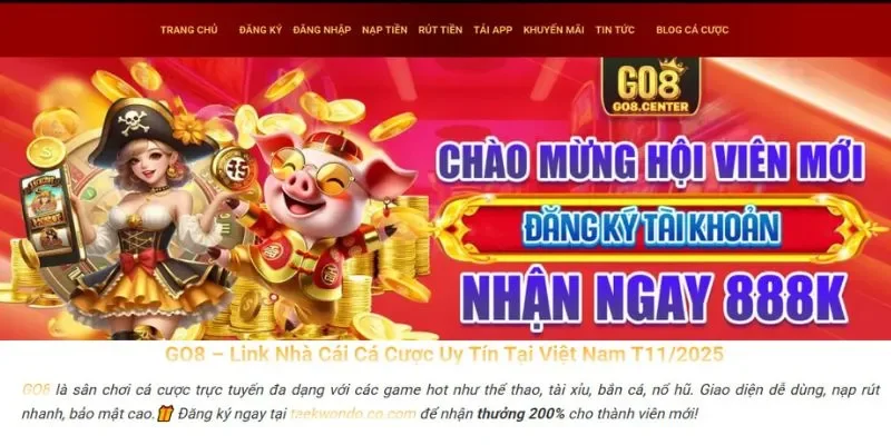 Lưu ý chỉ truy cập link Vào GO8 Chính thức duy nhất - y3-games.net